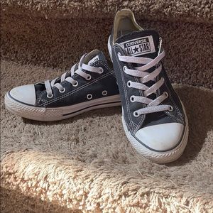 Black and white converse